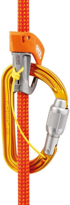 Petzl Sm'D Carabiner - Versatile, Lightweight, Compact, D-Shaped Locking Carabiner for Rock and Ice Climbing