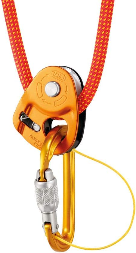 Petzl Sm'D Carabiner - Versatile, Lightweight, Compact, D-Shaped Locking Carabiner for Rock and Ice Climbing